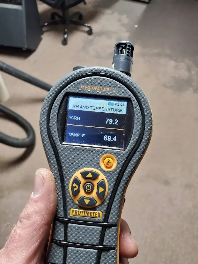 Moisture meter humidity assessment for Fire & Smoke Damage Restoration in Elkhart